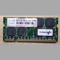 Оперативная память DDR2 Transcend 1Gb ts128msq64v6j PC2-5300