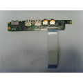 Плата Audio/USB DA0FL5PI6DI от ноутбука Lenovo IdeaPad S10-3
